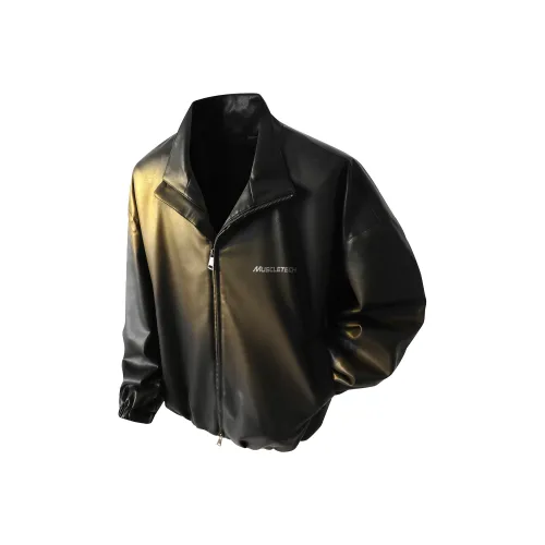MUSCLETECH Кожа Куртка Унисекс