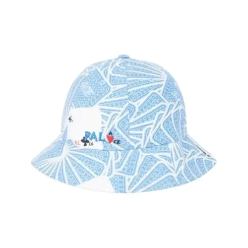 PALACE x JCDC Ведрообразные Bucket Hats Unisex Синий Красный