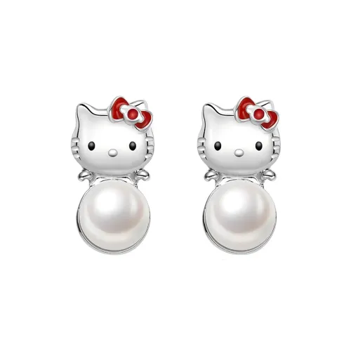 Sanrio x Hello Kitty Сплав Серьги-гвоздики Женские