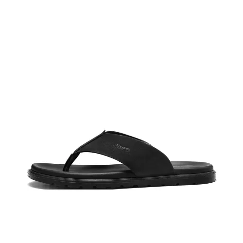 Jeep Резиновая подошва тихие противоотражающие запах шлепанцы для мужчин