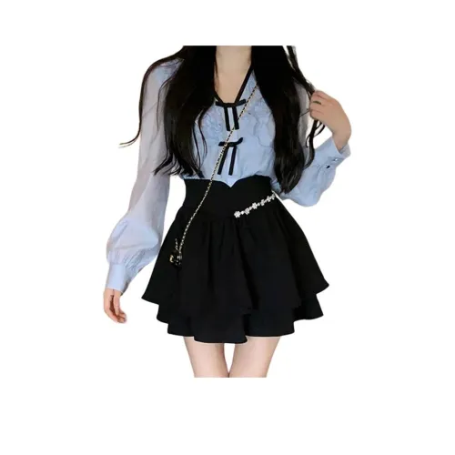 BVODE Длинное платье с длинными рукавами женское