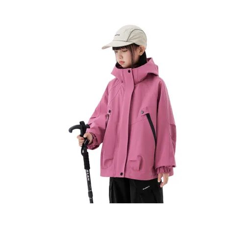 ZOSEE Малиновые Детские Ветровки