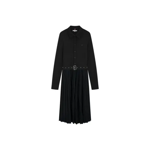 Tommy Hilfiger Длинное платье с длинными рукавами женское