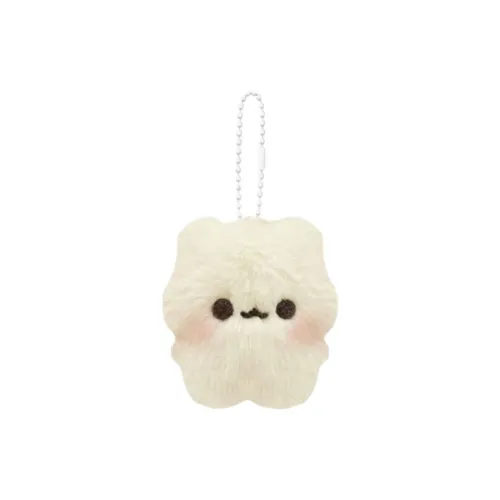 AIQINGCAOZHILIANWANJU Скрипучая Возлюбленная Бобовый Plush Медведь Подвеска 10 см Высота