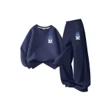 M Узор Шляпа Темно-Синий + M Узор Шляпа Темно-Синий