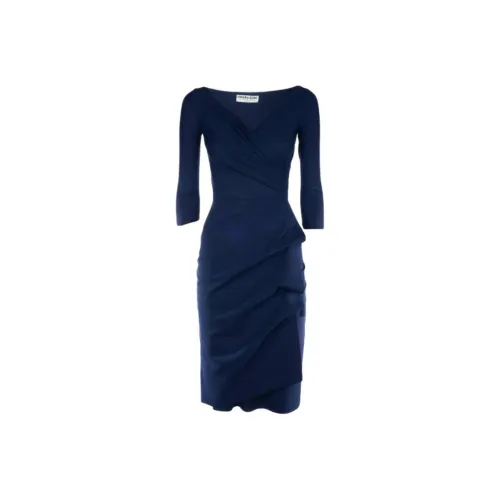 CHIARA BONI La Petite Robe SS25 Длинное Платье с Длинными Рукавами Женское