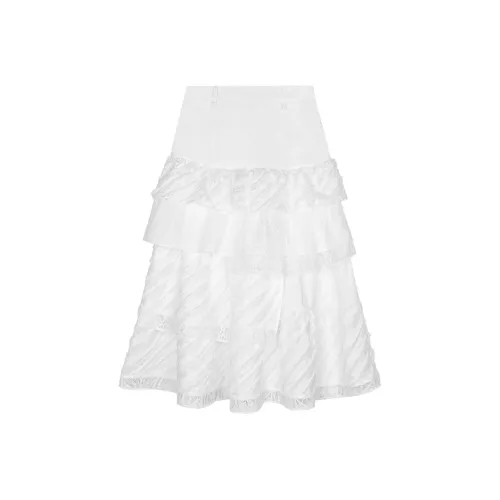 HDFULERN Повседневный Длинный Юбка Женские