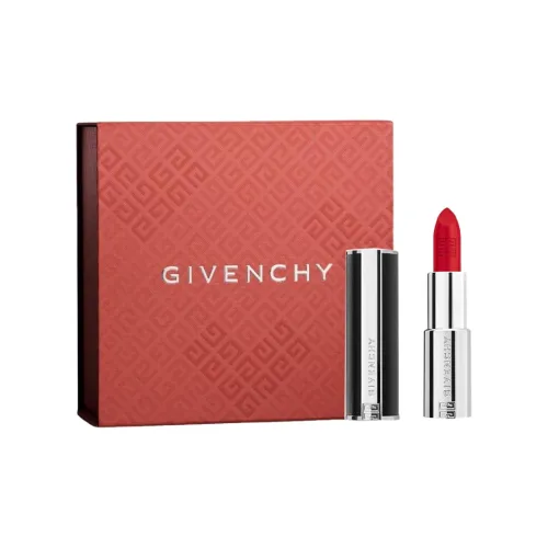 Givenchy Lambskin Помада Коробка Сатиновый Глиттер Легко Смешивается Длинное Сохранение 3,4Г