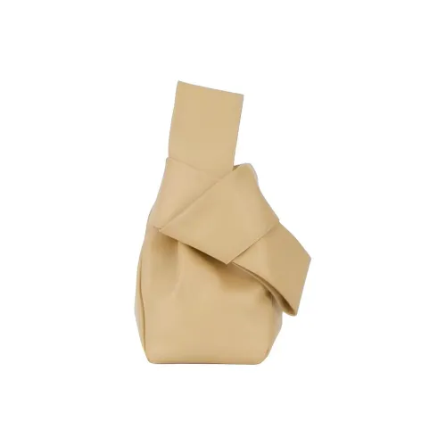 JIL SANDER Телячья кожа Клатч Стандартный Женский Бежевый