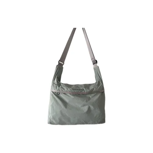 DESCENTE Сумка через плечо с застежкой-молнией унисекс небесно-голубой