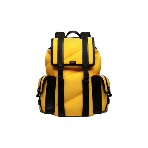 BALLY Neoprene Backpack Men's Yellow BALLY Neoprene Рюкзак Мужской Желтый