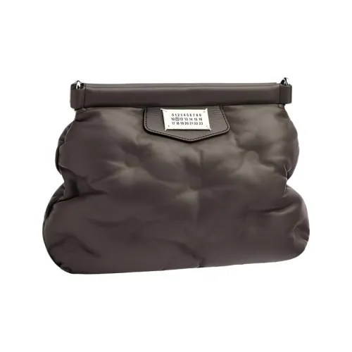 Maison Margiela Glam Slam Кожа Сумка через плечо Женская Серого цвета