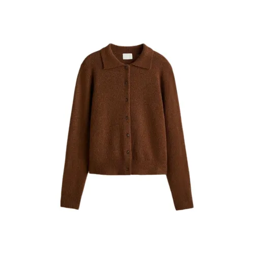 H M Коричневый Женский Трикотаж