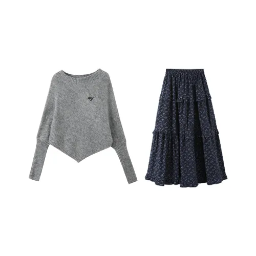 PAZZO Синий Женские Комплекты с Юбкой