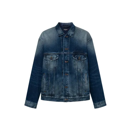 Balenciaga Blue Unisex Джинсовые куртки
