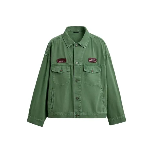 ZARA Зеленый Мужской Куртки