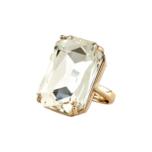 Кольца с кристаллами Kenneth Jay Lane унисекс золото