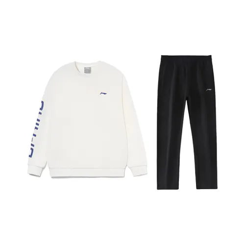 Лайнер Повседневная Спортивная Одежда Унисекс Белый+Черный