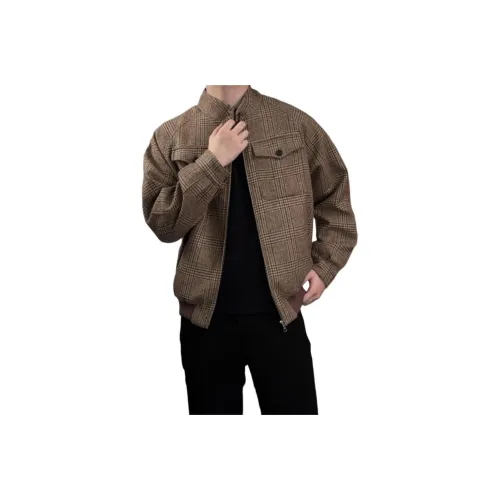 DIBINSAI STUDIO Коричневый Унисекс Куртки