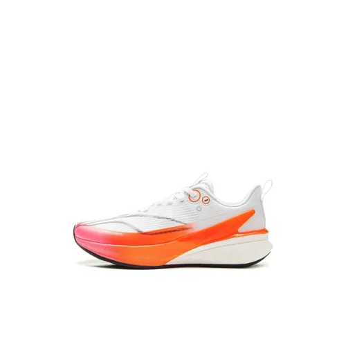 LINING YOUNG Red Hare 8 PRO Детская беговая обувь Низкий топ Стандартный Белый Флуоресцентный Розовый Kids