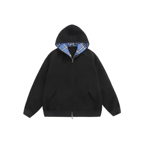 NRXX Мужская одежда Американский Mock Двухкомпонентный с капюшоном Клетчатый Свитшот Кардиган Студенты Подростки Мужской