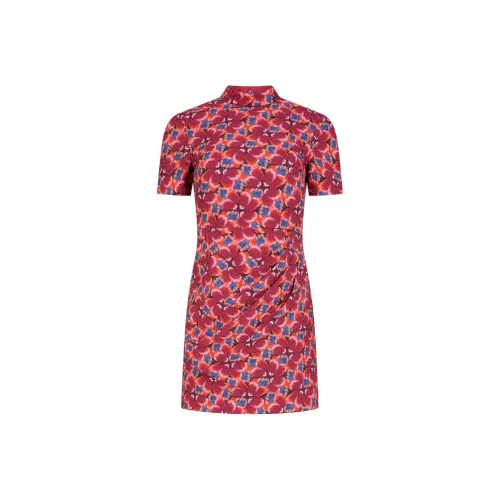 SALONI Короткое платье с короткими рукавами женское