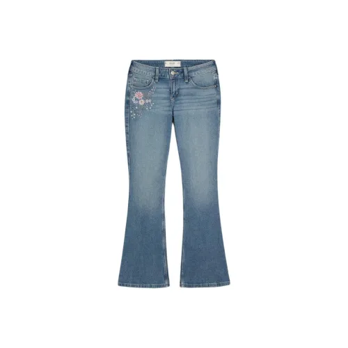 Hollister Blue Women's Jeans Hollister Синий Женские Джинсы