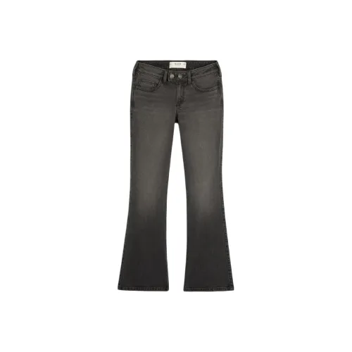 Hollister Черные Женские Джинсы