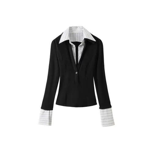 Aaisup Черные Женские T-рубашки