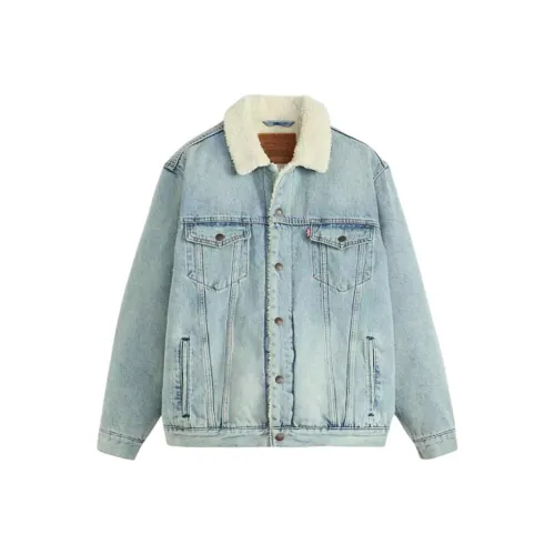 Levis Blue Men's Jackets Левис Синий Мужские Куртки