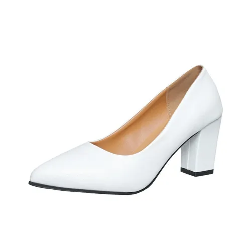 Wuji Грубый каблук Высокие каблуки 7,5CM Женские