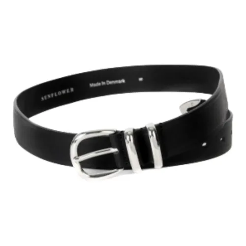 Sunflower Leather Belts Men's Black