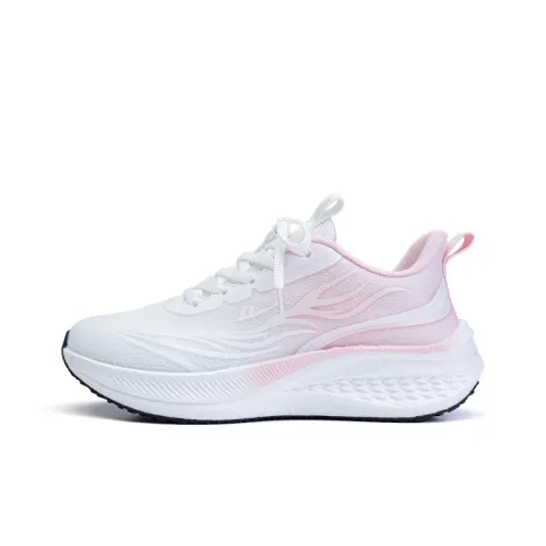 Warrior Беговые кроссовки Низкие Бело-розовые Женские