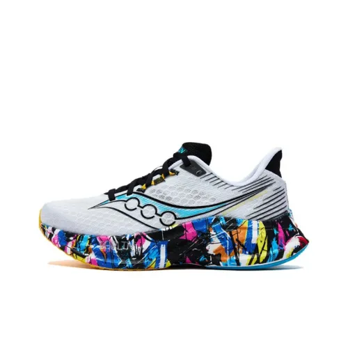 Saucony Endorphin Speed 5 Гоночная трасса Field Соревнование Тренировки Беговые кроссовки Унисекс Черный белый