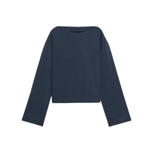 ZARA Морской синий Женские T-рубашки