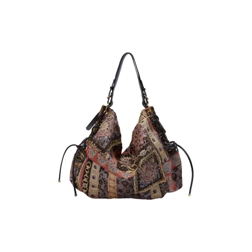 URBAN REVIVO Сумка через плечо среднего размера женская янтарного цвета