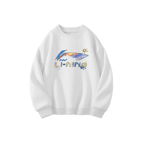 LINING YOUNG Свитшот Стандартный Белый