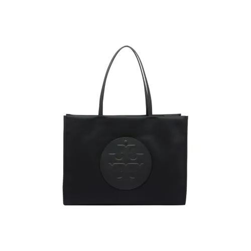 TORY BURCH Ella Гладкая Поверхность Плечевая Сумка Женская Черная