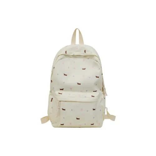 DALO Нейлон Рюкзак Женские Щенок Экрю Большая Собака Экрю