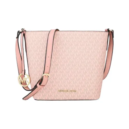 MICHAEL KORS Kimberly Ведрообразная Сумка Сумка через плечо Маленькая Женская Розовая
