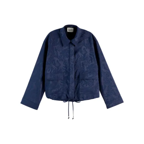 Scotch Soda Темно-синие женские рубашки