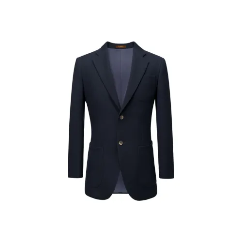 G· Mons Prussian Blue Men's Business Suits G· Mons Прусский Синий Мужской Деловые Костюмы