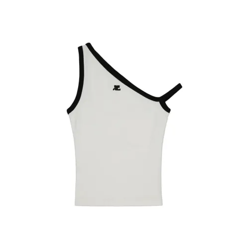 COURREGES Белый Женские Майки