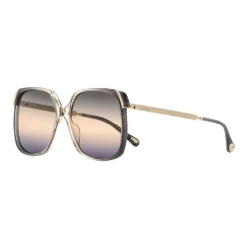 UENO Eyewear Переработанный ацетат Бабочка Солнцезащитные очки Женские Серый