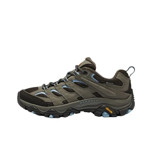 MERRELL MOAB 3 Syn GTX Амортизация Водонепроницаемый Низкий верх Спортивный и на открытом воздухе Женские Бежевый Коричневый