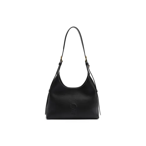 Simedin Коровья кожа Сумка через плечо Стандартная Женская Глубокий черный Шоколадный коричневый Бежевый серый