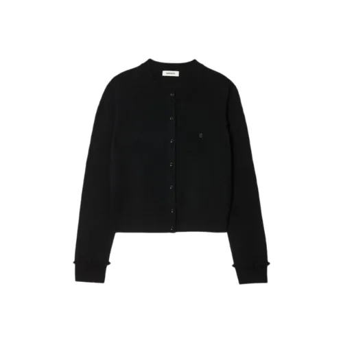 Sandro Черные Женские Свитера