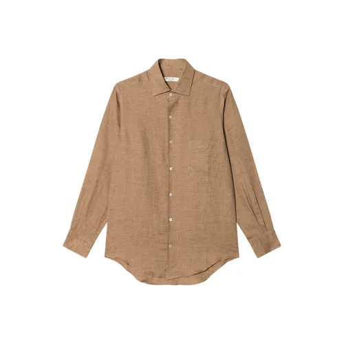 Loro Piana Коричневые Женские Рубашки