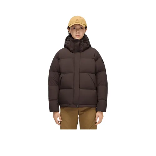 Fjallraven Темно-красный Коричневый Женские Пуховики