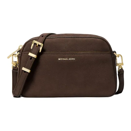 MICHAEL KORS Jet Set Телячья кожа Camera Сумка Сумка через плечо Маленькая Женская Коричневая